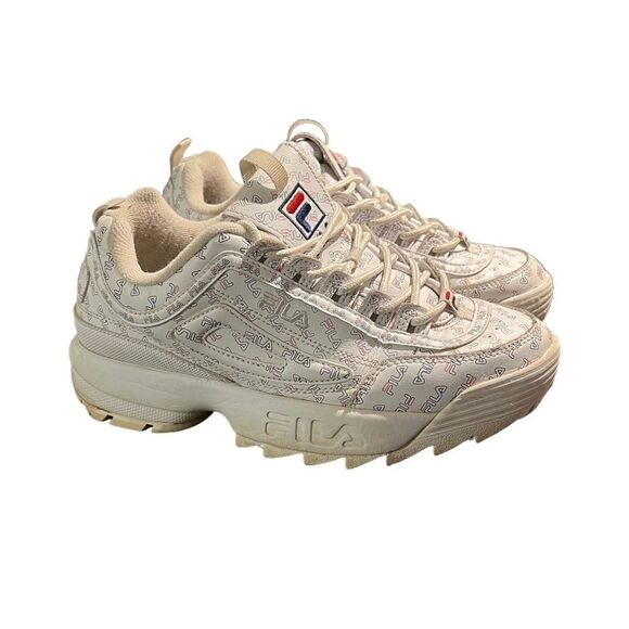 Fila disruptor II chunky logo sneakers. Size 8.5 - Picture 6 of 8